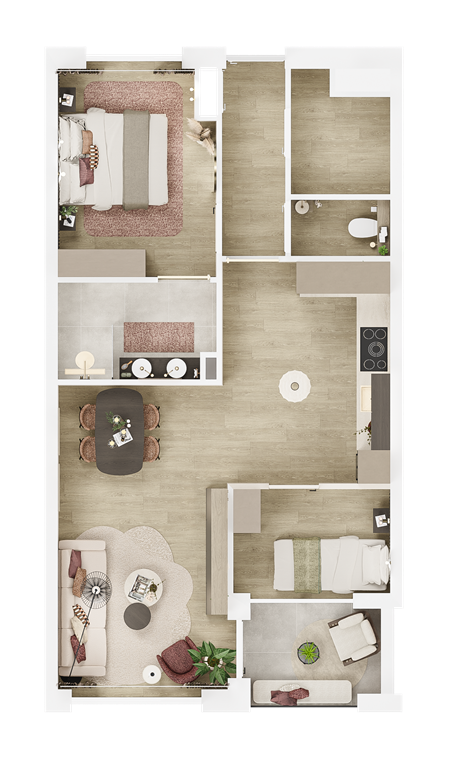 mediumsize floorplan